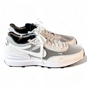 Mens Nike DA7995-100 Waffle One Running Shoes Summit White / Black sz 6.5